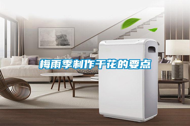 梅雨季制作干花的要點