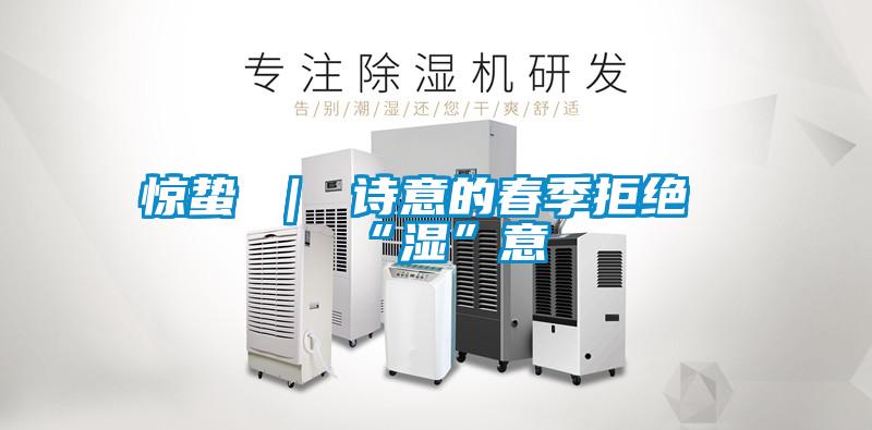 驚蟄 | 詩意的春季拒絕“濕”意