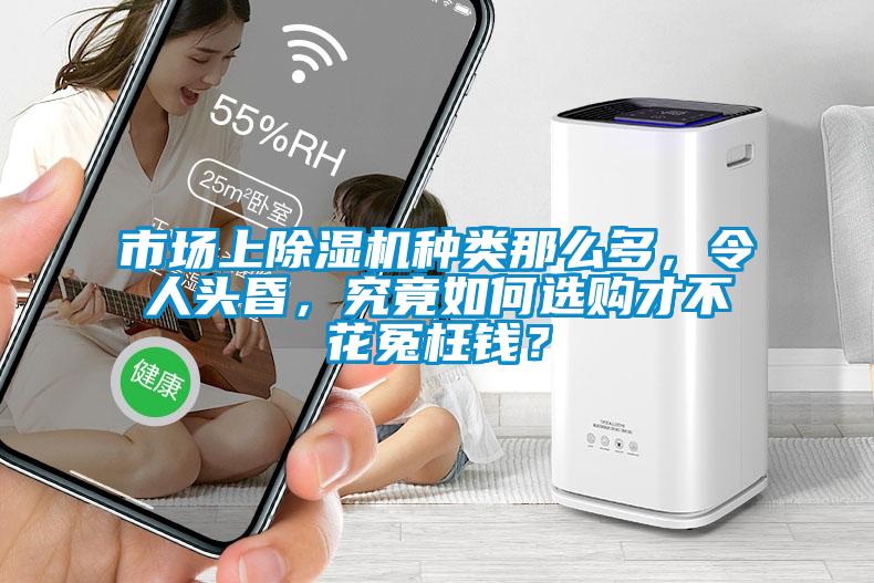 市場上除濕機種類那么多，令人頭昏，究竟如何選購才不花冤枉錢？