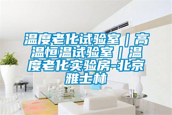 溫度老化試驗(yàn)室|高溫恒溫試驗(yàn)室|溫度老化實(shí)驗(yàn)房-北京雅士林