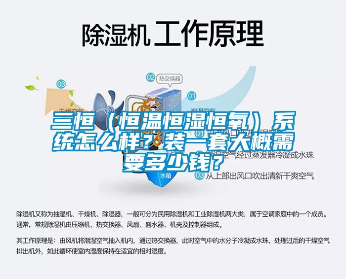 三恒(恒溫恒濕恒氧)系統(tǒng)怎么樣?裝一套大概需要多少錢?