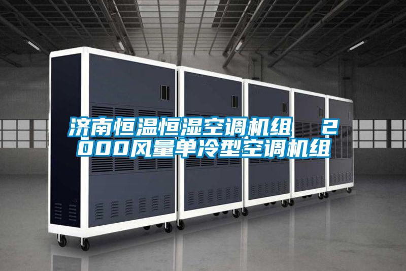 濟(jì)南恒溫恒濕空調(diào)機(jī)組 2000風(fēng)量單冷型空調(diào)機(jī)組