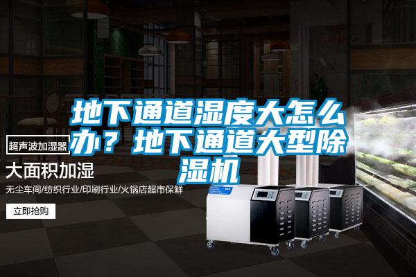地下通道濕度大怎么辦？地下通道大型除濕機
