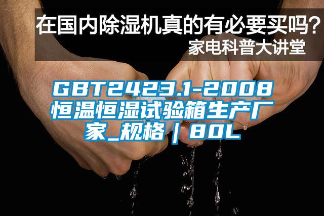 GBT2423.1-2008恒溫恒濕試驗箱生產廠家_規格|80L