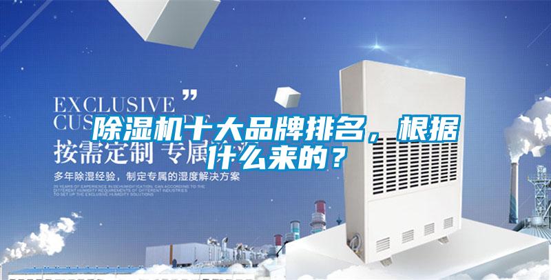 除濕機十大品牌排名，根據(jù)什么來的？