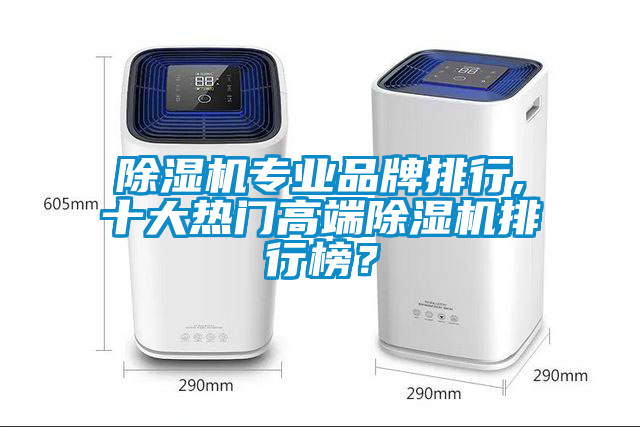 除濕機專業品牌排行,十大熱門高端除濕機排行榜？