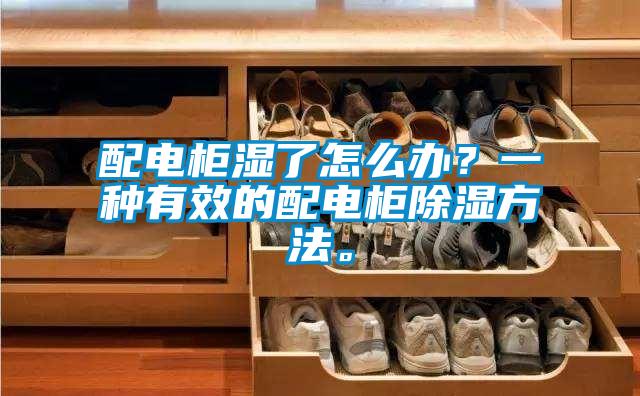 配電柜濕了怎么辦？一種有效的配電柜除濕方法。