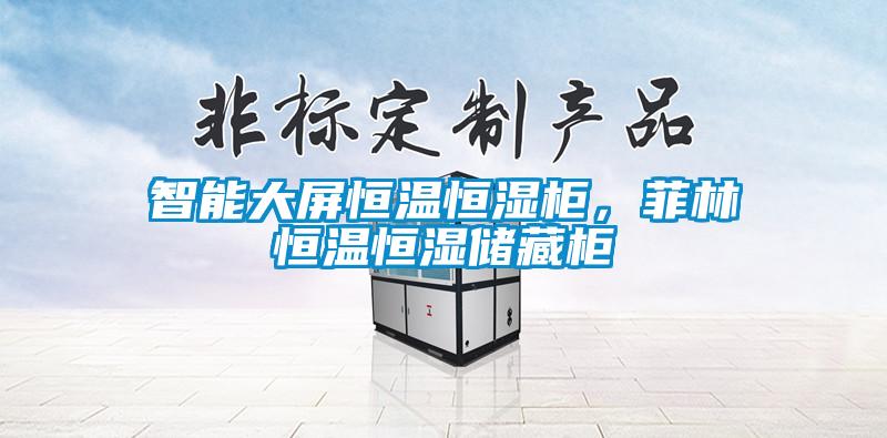 智能大屏恒溫恒濕柜,菲林恒溫恒濕儲藏柜