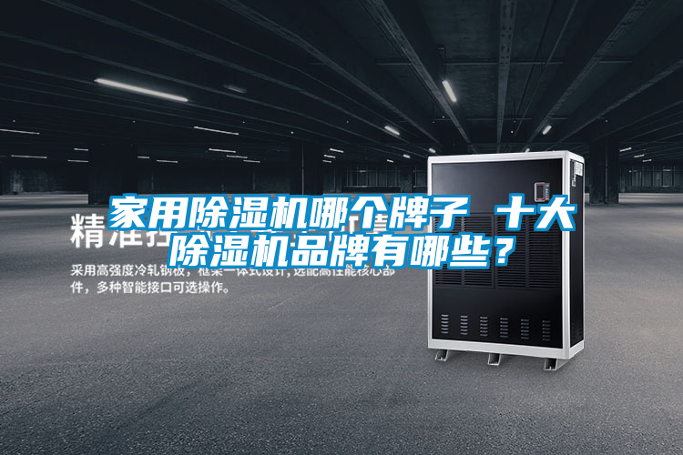 家用除濕機哪個牌子 十大除濕機品牌有哪些？