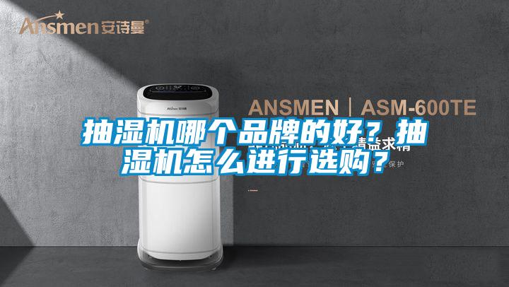 抽濕機哪個品牌的好?抽濕機怎么進行選購?