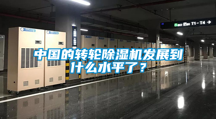 中國的轉輪除濕機發(fā)展到什么水平了?