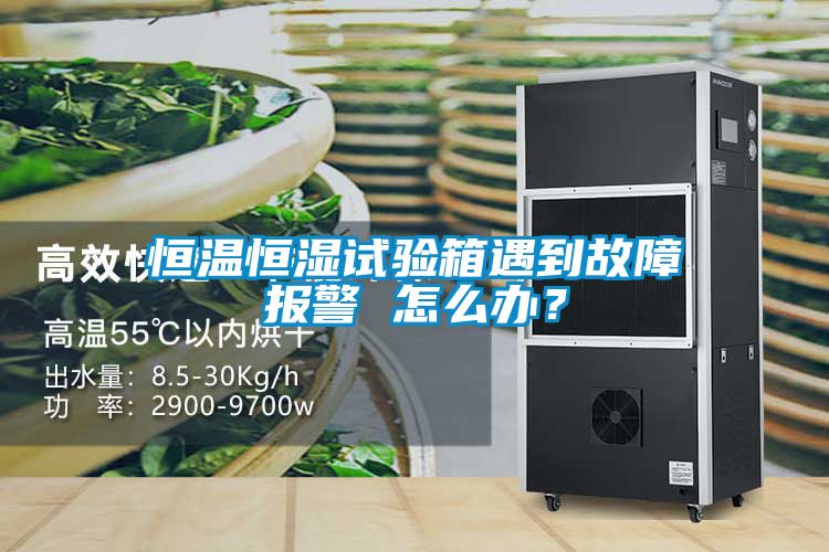恒溫恒濕試驗(yàn)箱遇到故障報(bào)警 怎么辦?