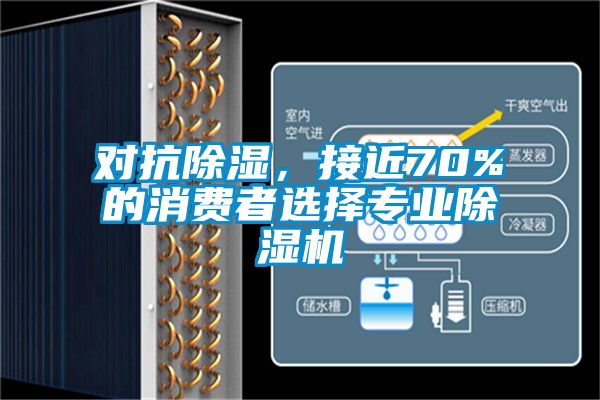 對抗除濕,接近70%的消費者選擇專業除濕機