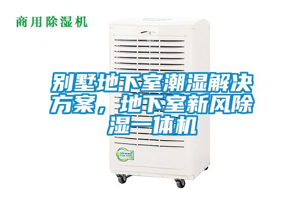 別墅地下室潮濕解決方案,地下室新風除濕一體機