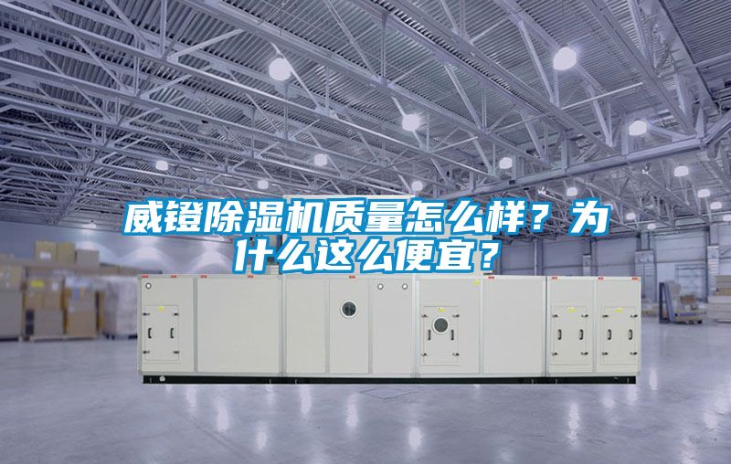 威鐙除濕機質(zhì)量怎么樣？為什么這么便宜？