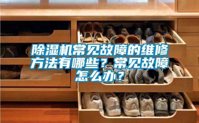 除濕機常見故障的維修方法有哪些?常見故障怎么辦?