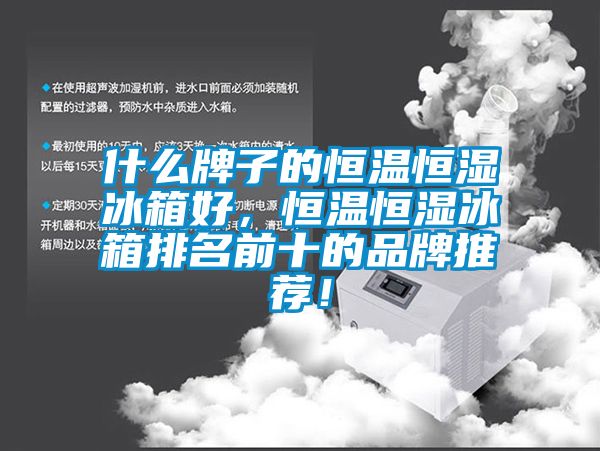什么牌子的恒溫恒濕冰箱好，恒溫恒濕冰箱排名前十的品牌推薦！