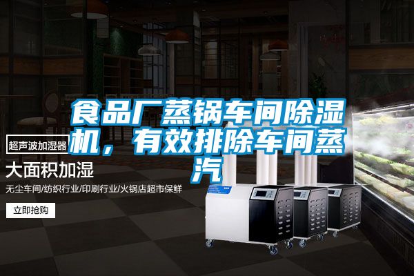 食品廠蒸鍋車間除濕機(jī),有效排除車間蒸汽